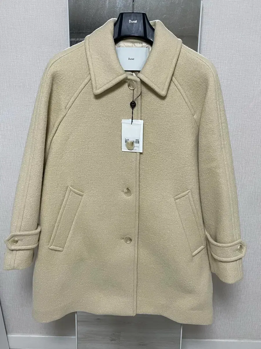 dunst ALPACA HALF MAC COAT BUTTER 韓国 dunst ALPACA HALF MAC COAT BUTTER 韓国